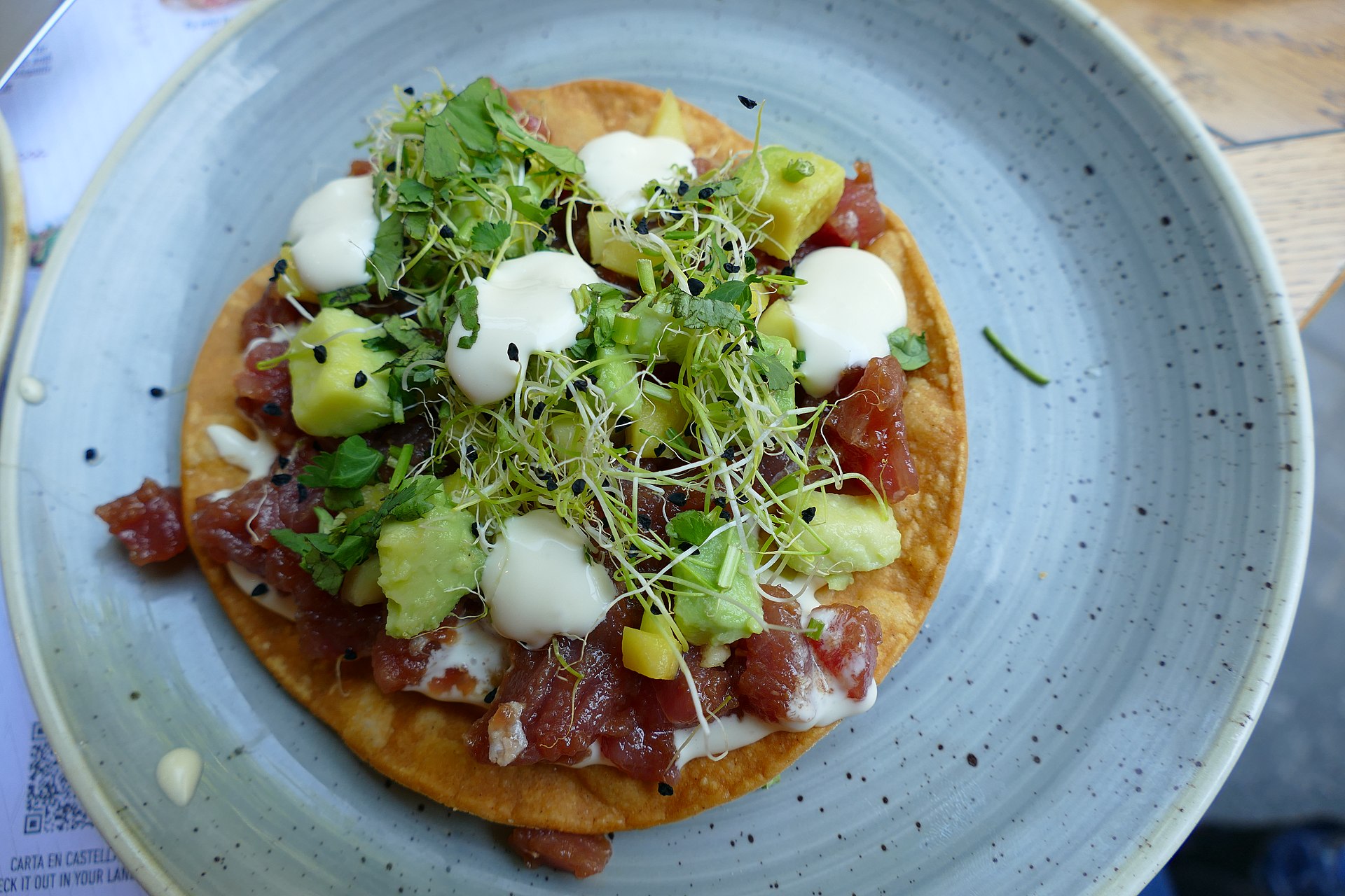 Traditional Catalan tapas and market food in Barcelona
